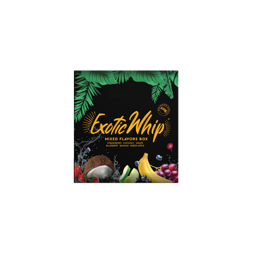 Exotic Whip - Scatola Gusti Misti - 6 Bombole da 670gr